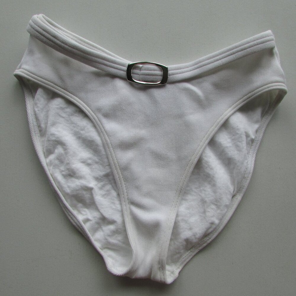 BARE LUXURY High Cut Legs Bikini Bottom - Sz 8